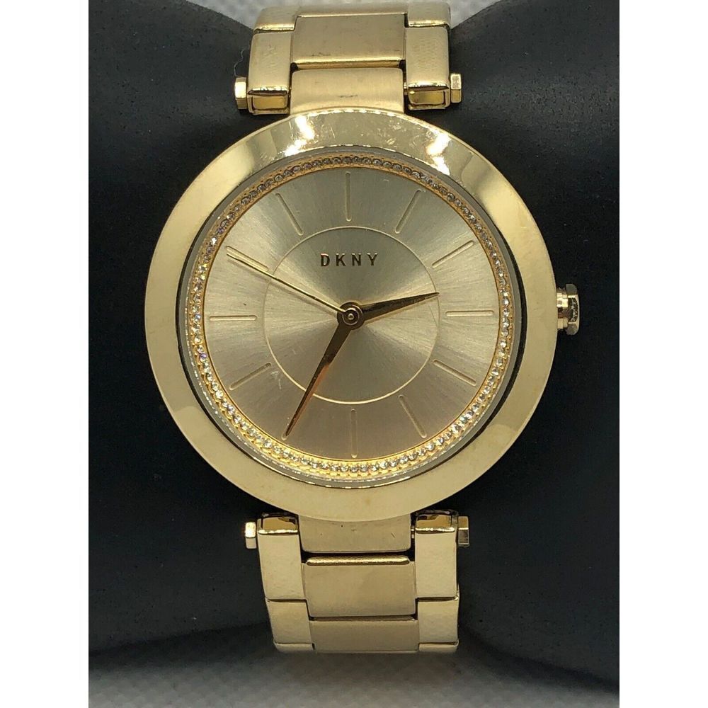 Dkny NY2286 Women's Gold StainlessâSteel Analog Dial Quartz Wrist Watch OL133